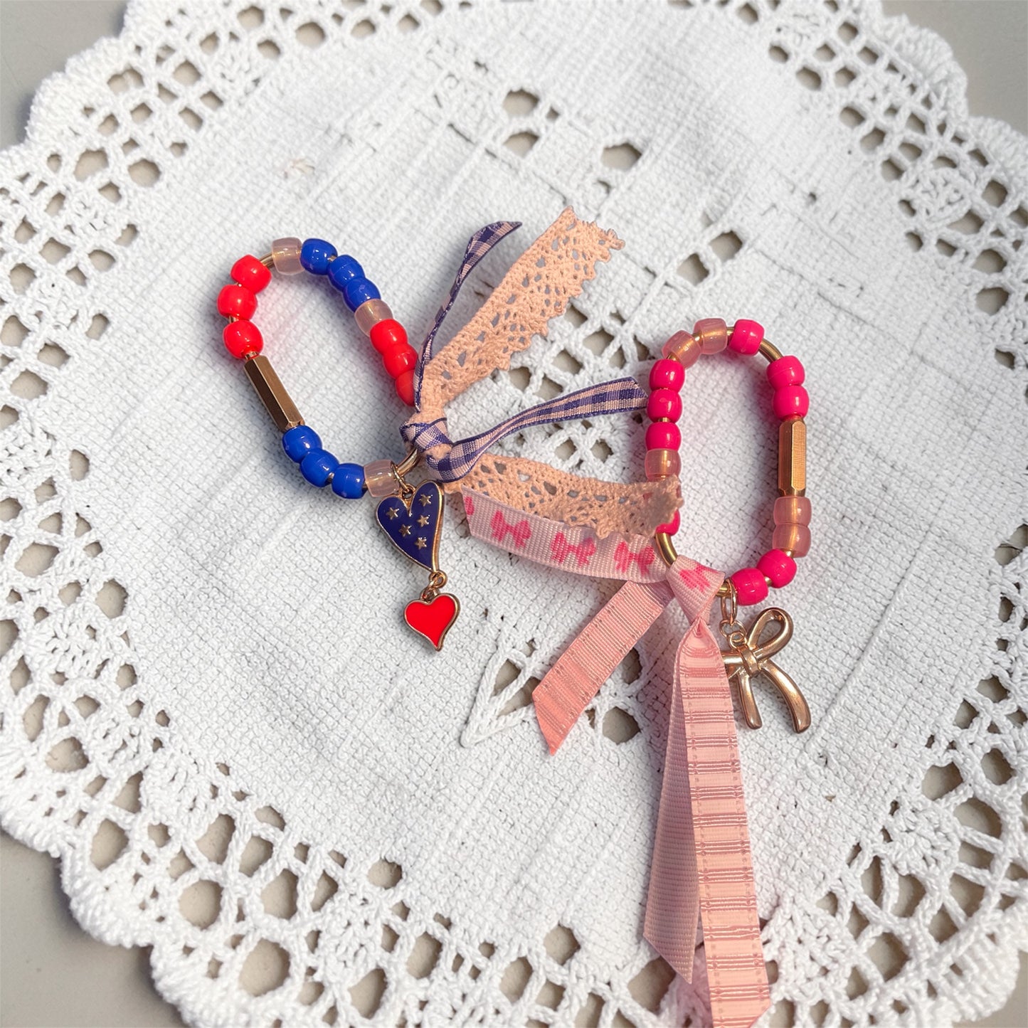 Handmade Carabiner Keychain / Bag Charm